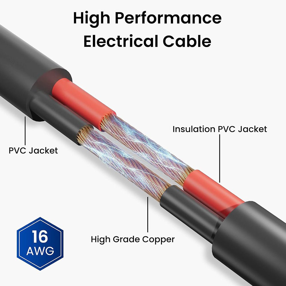 16AWG Replacement DC Power Cable for Starlink Mini - T-Launch