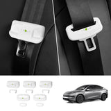 Seat Belt Buckle Cover Set for Tesla Model Y Juniper 2025+