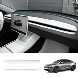White Interior Upgrade Kit For Tesla Model Y Juniper 2025+