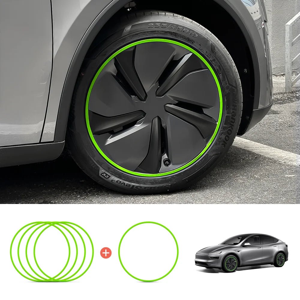 19'' Crossflow Aluminum Alloy Wheel Rim Protectors for Tesla Model Y Juniper 2025+ - T-Launch