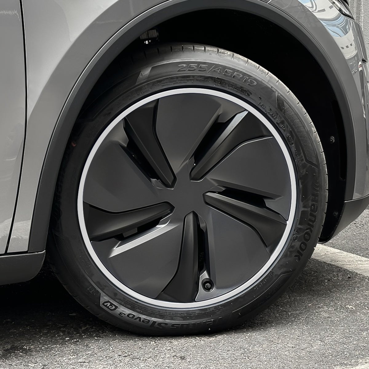 19'' Crossflow Aluminum Alloy Wheel Rim Protectors for Tesla Model Y Juniper 2025+ - T-Launch