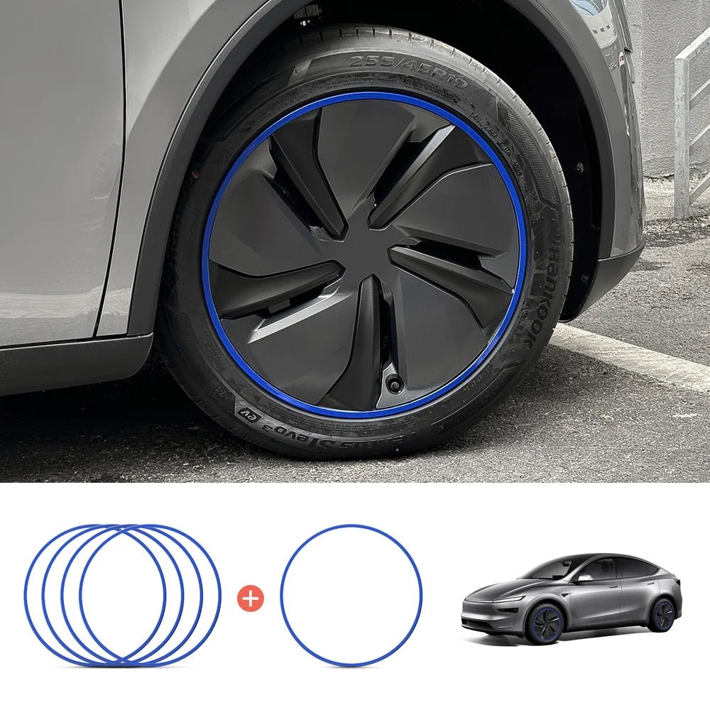 19'' Crossflow Aluminum Alloy Wheel Rim Protectors for Tesla Model Y Juniper 2025+ - T-Launch