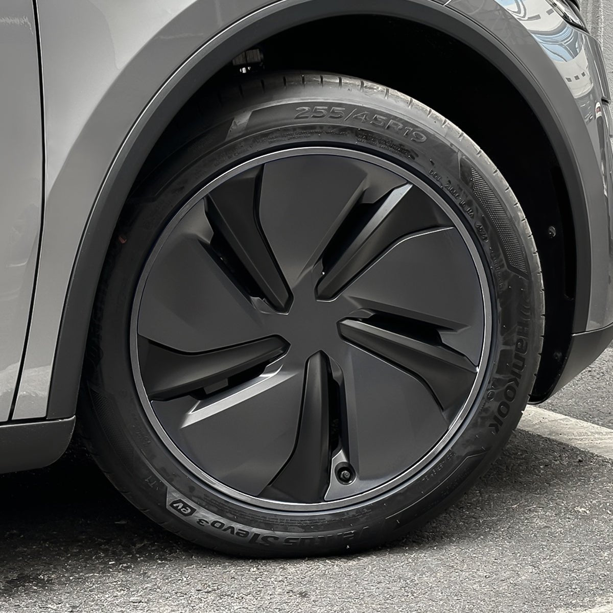 19'' Crossflow Aluminum Alloy Wheel Rim Protectors for Tesla Model Y Juniper 2025+ - T-Launch