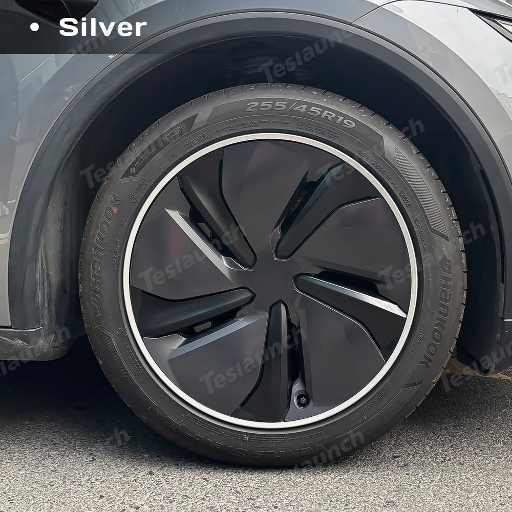 19'' Crossflow Aluminum Alloy Wheel Rim Protectors for Tesla Model Y Juniper 2025+ - T-Launch