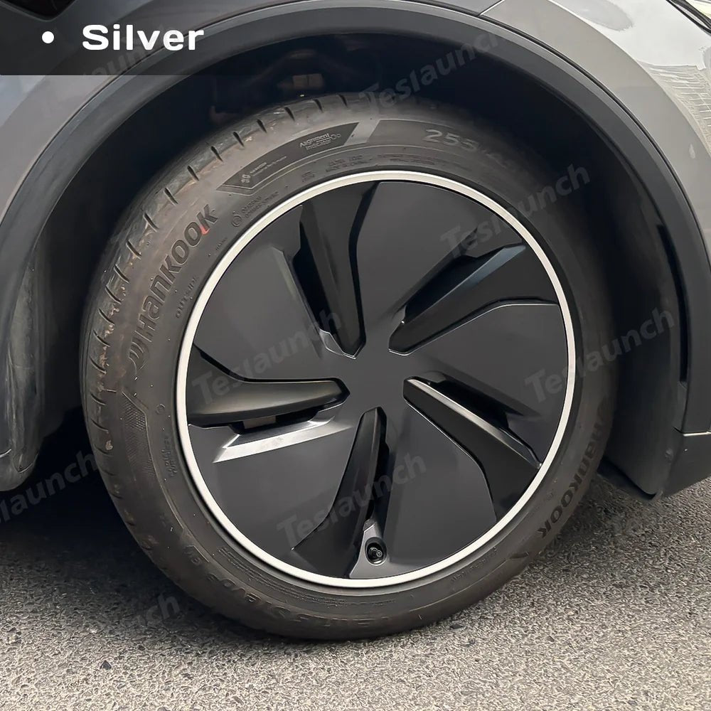 19'' Crossflow Aluminum Alloy Wheel Rim Protectors for Tesla Model Y Juniper 2025+ - T-Launch