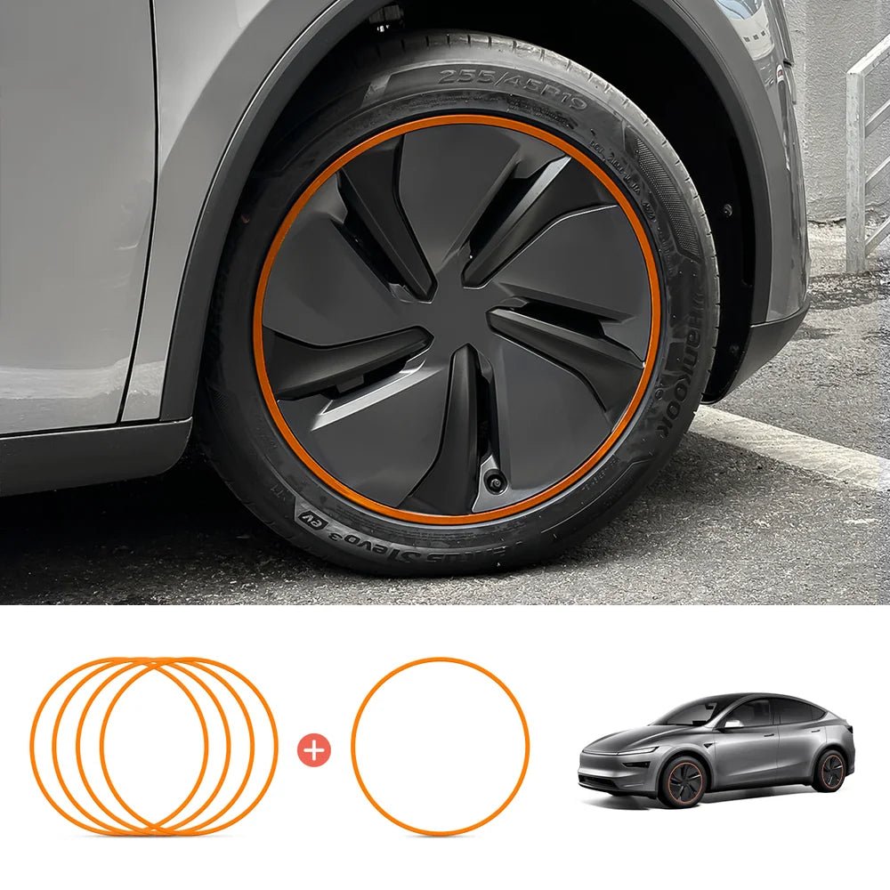 19'' Crossflow Aluminum Alloy Wheel Rim Protectors for Tesla Model Y Juniper 2025+ - T-Launch