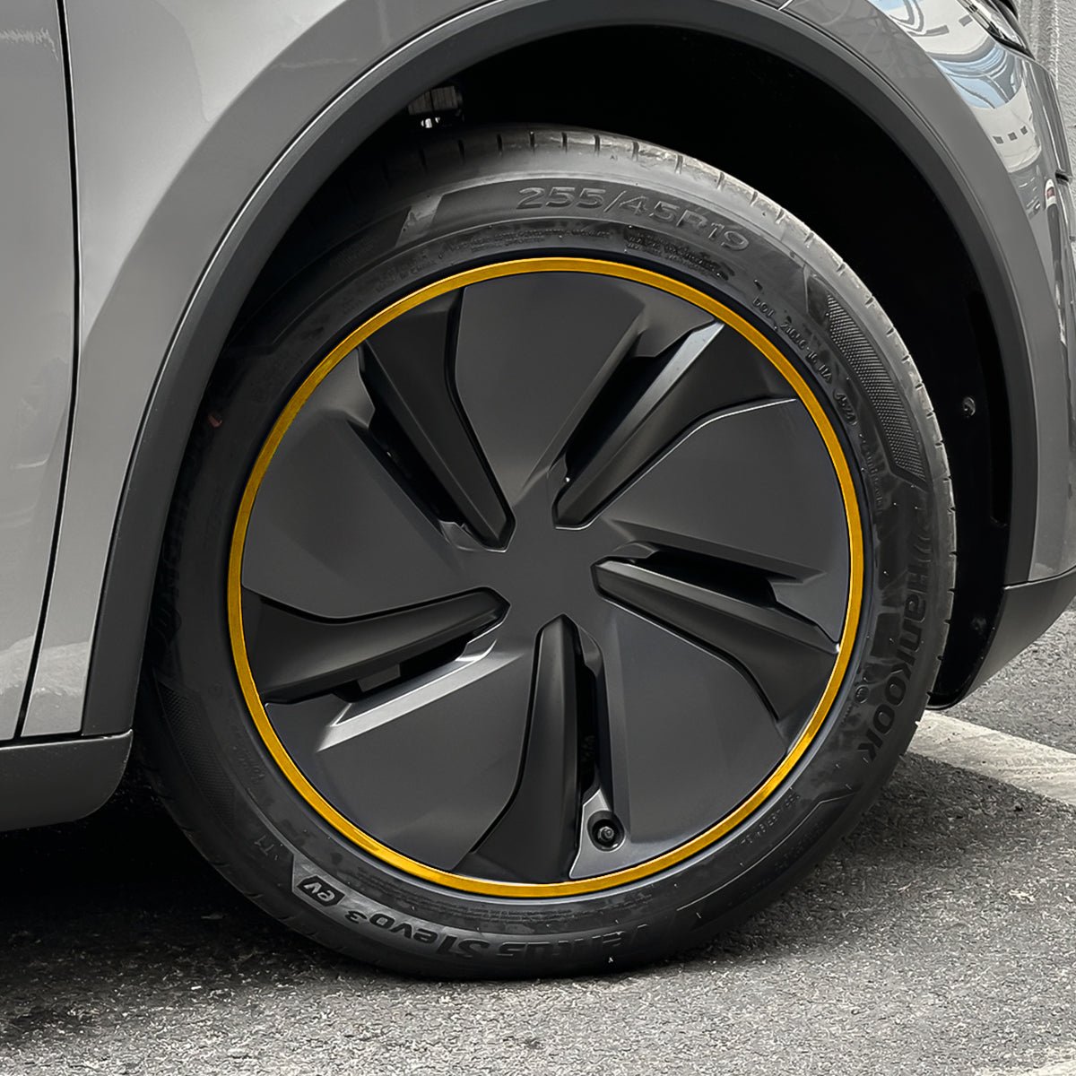 19'' Crossflow Aluminum Alloy Wheel Rim Protectors for Tesla Model Y Juniper 2025+ - T-Launch