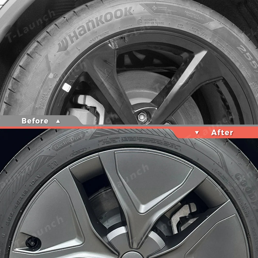 19'' Crossflow Full-Cover Hubcaps Wheel Covers – Arachnid 2.0 Style for Tesla Model Y Juniper 2025+ (Set of 4) - T-Launch