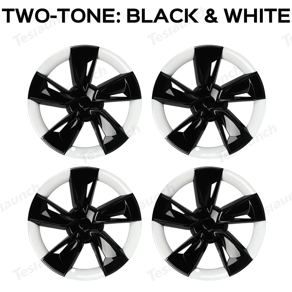 19'' Crossflow Wheel Cover Hubcaps for Tesla Model Y Juniper 2025+(4PCS)- Inspired by the Model 3 Highland Performance - T-Launch