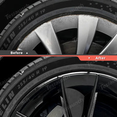 19'' Crossflow Wheel Cover Hubcaps for Tesla Model Y Juniper 2025+(4PCS)- Inspired by the Model 3 Highland Performance - T-Launch