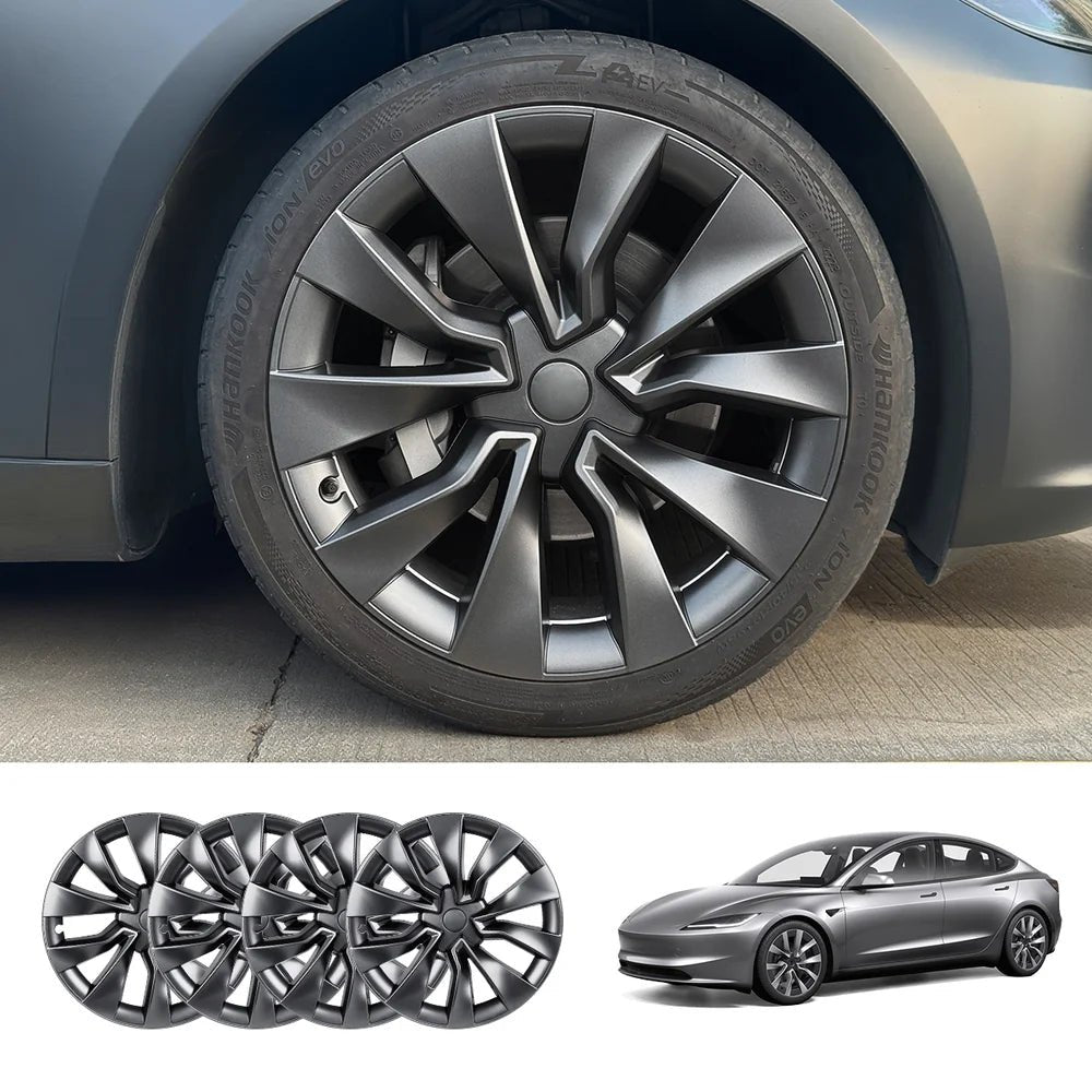 19'' Nova Hubcaps Wheel Covers – OEM Style for Tesla Model 3 Highland 2024+ - T-Launch