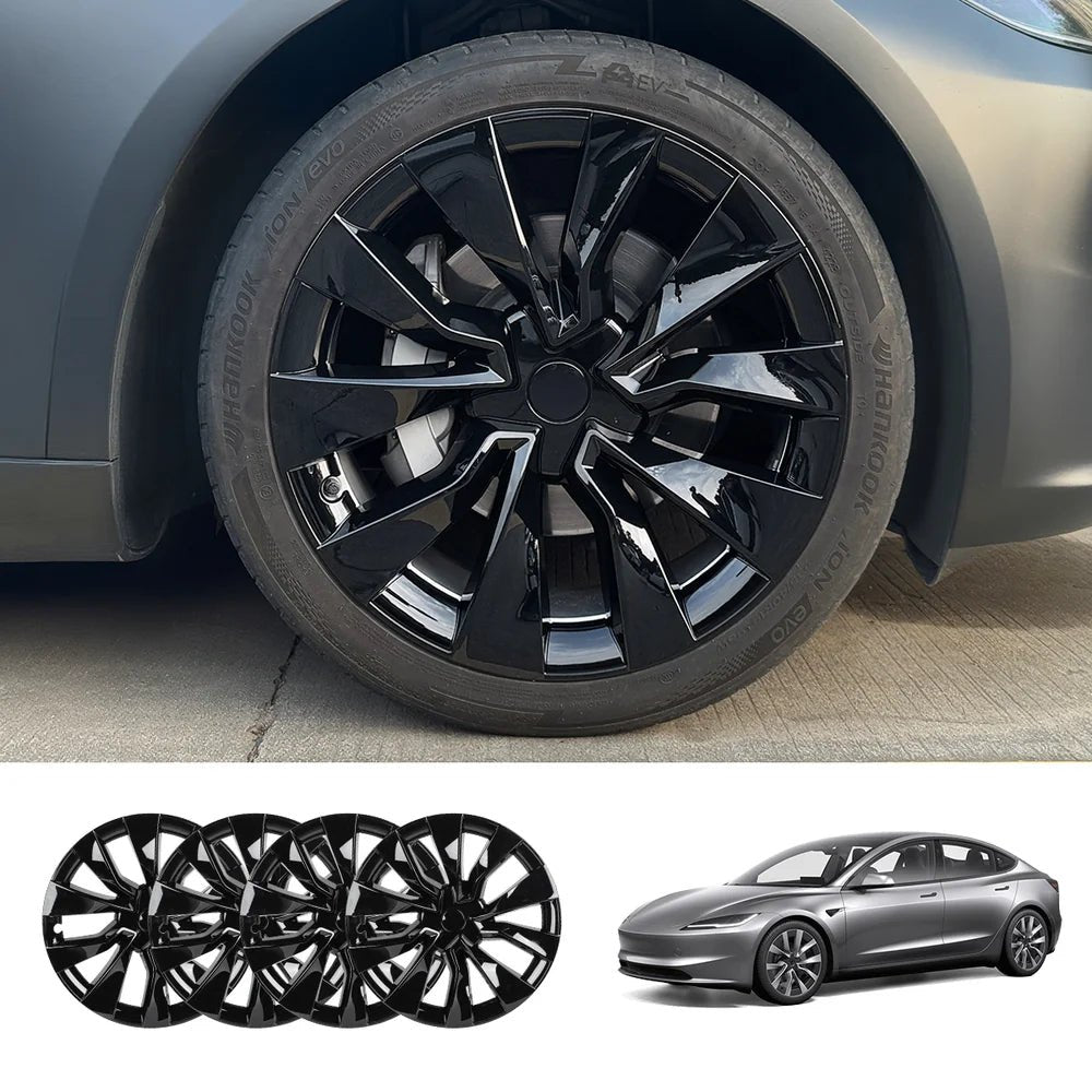 19'' Nova Hubcaps Wheel Covers – OEM Style for Tesla Model 3 Highland 2024+ - T-Launch