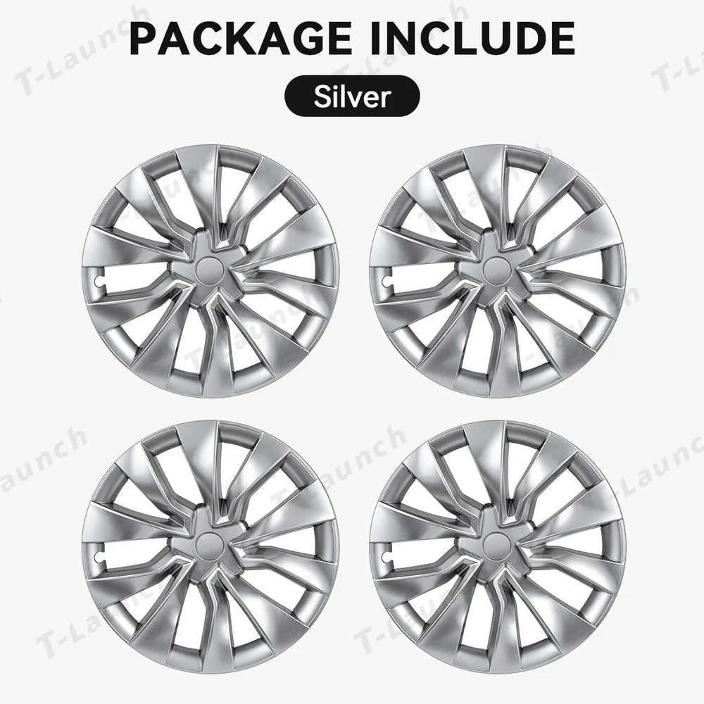 19'' Nova Hubcaps Wheel Covers – OEM Style for Tesla Model 3 Highland 2024+ - T-Launch