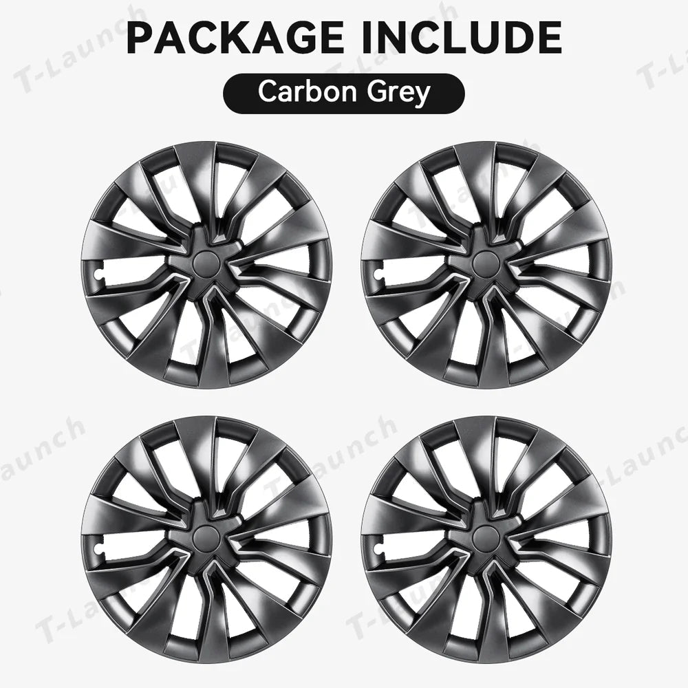 19'' Nova Hubcaps Wheel Covers – OEM Style for Tesla Model 3 Highland 2024+ - T-Launch