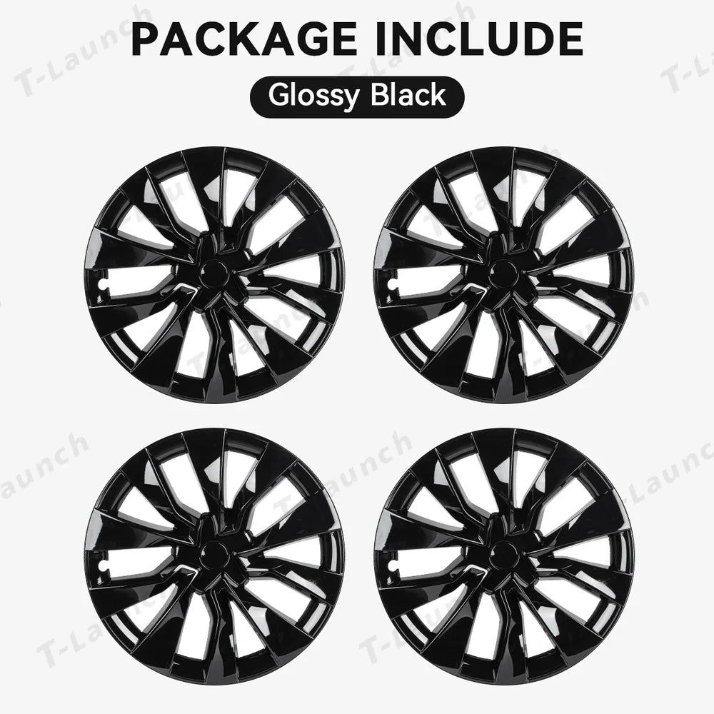 19'' Nova Hubcaps Wheel Covers – OEM Style for Tesla Model 3 Highland 2024+ - T-Launch