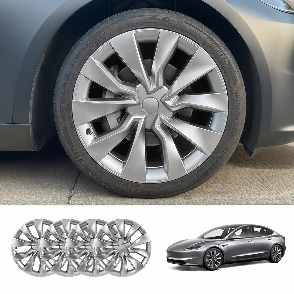 19'' Nova Hubcaps Wheel Covers – OEM Style for Tesla Model 3 Highland 2024+ - T-Launch