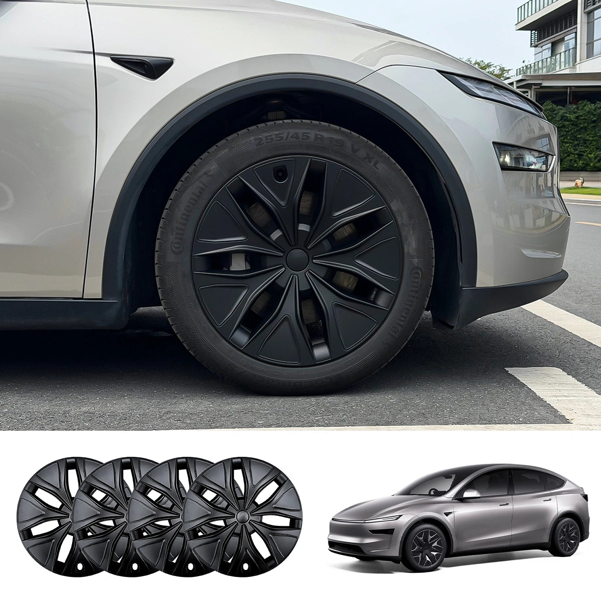 19'' Arachnid 2.0 Style Hubcaps Wheel Covers for 2026 Tesla Model YL Machina 2.0 Wheels (Set of 4)