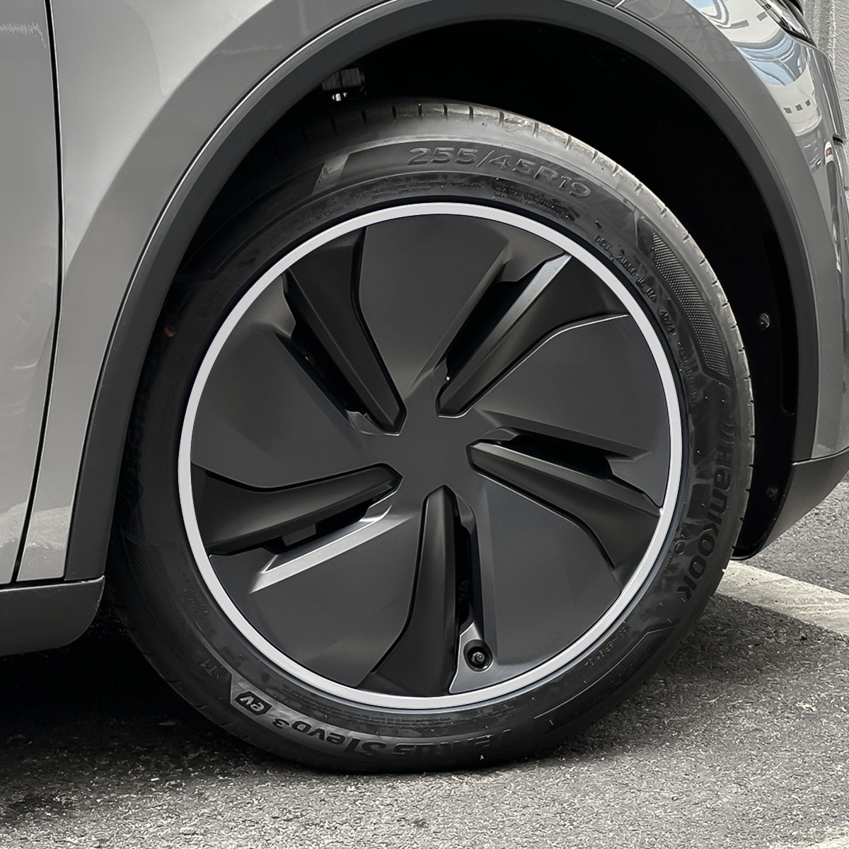 19-tums Crossflow-fälgskydd i aluminiumlegering för Tesla Model Y Juniper 2025+