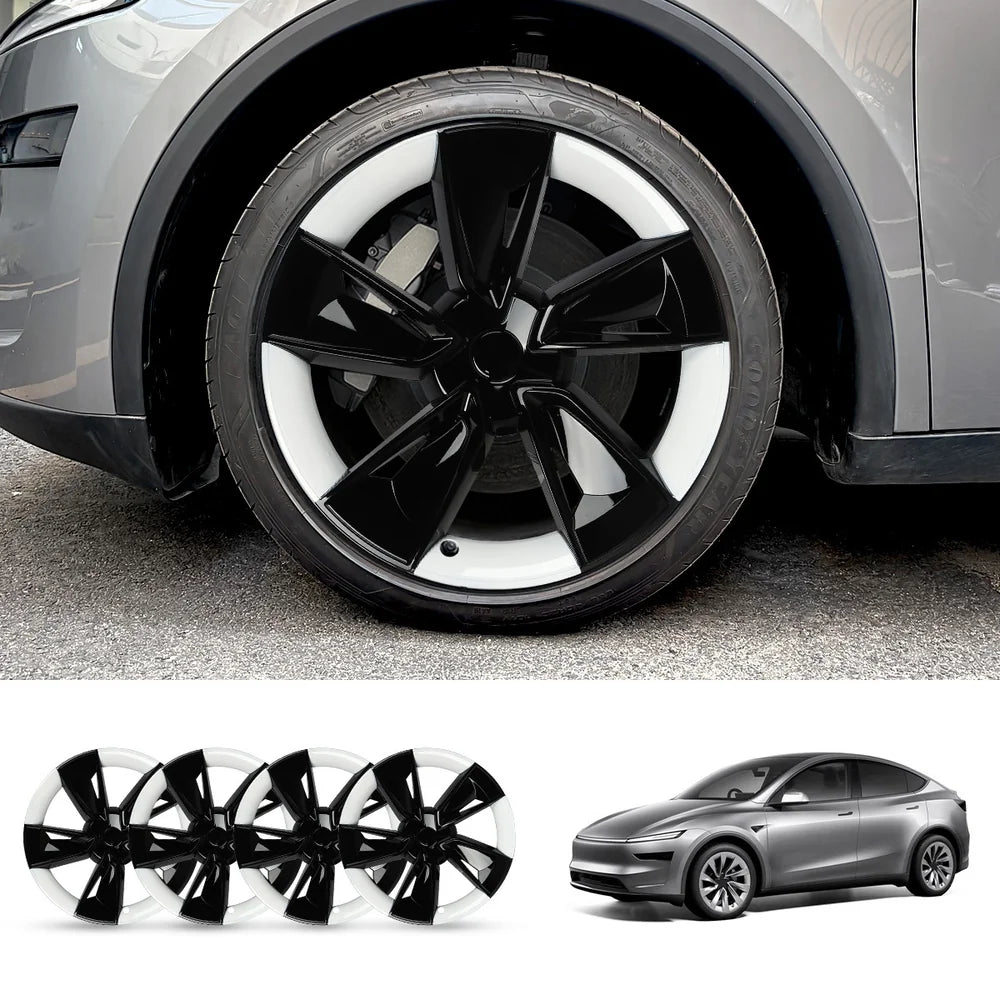 19'' Crossflow Wheel Cover for Tesla Model Y Juniper 2025+(4PCS)- Inspired by the Model 3 Highland Performance