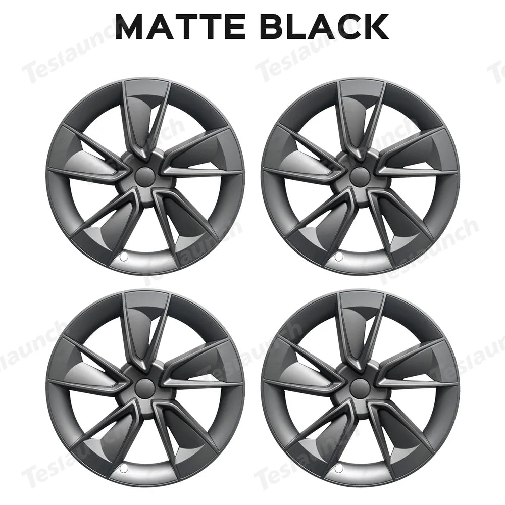 19'' Crossflow Wheel Cover for Tesla Model Y Juniper 2025+(4PCS)- Inspired by the Model 3 Highland Performance