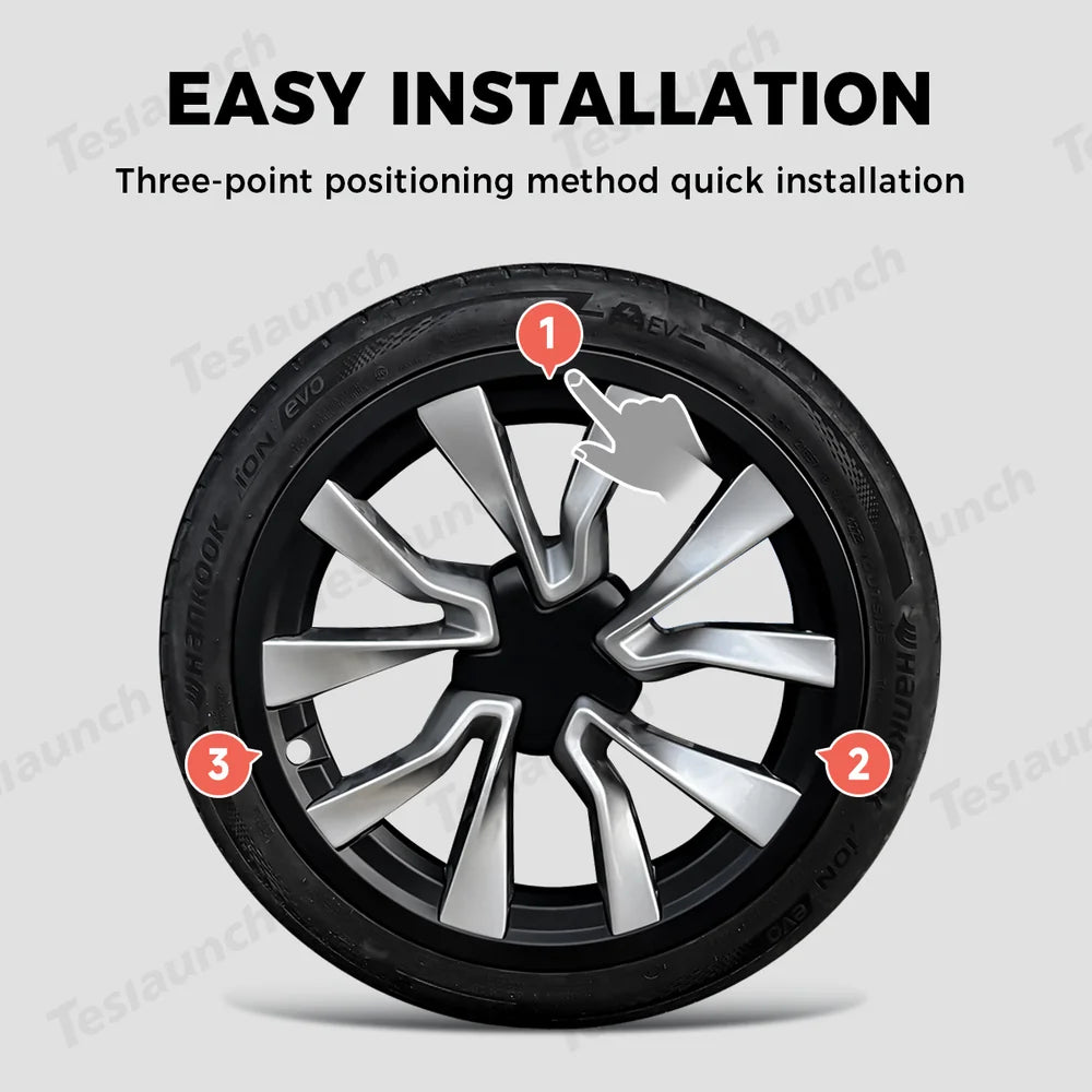 All-in-One Rim Protector for Tesla Model 3 Highland 19" Nova Wheels