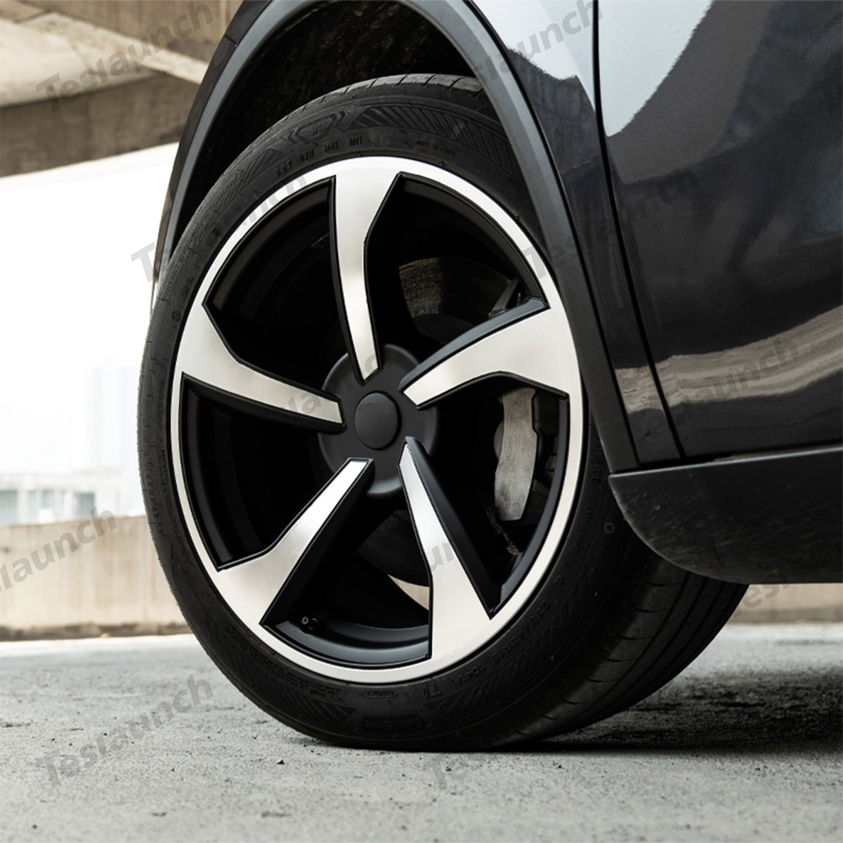 19''Crossflow Wheels Cover Hubcaps for Tesla Model Y Juniper 2025+ Replacement(1 PC) - T-Launch