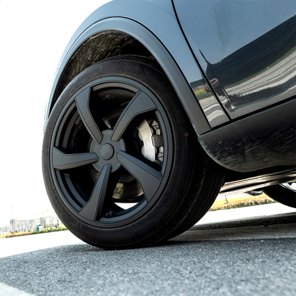 19''Crossflow Wheels Cover Hubcaps for Tesla Model Y Juniper 2025+ Replacement(1 PC) - T-Launch