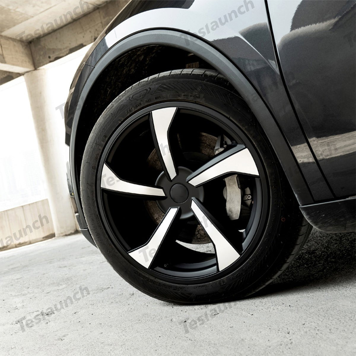 19''Crossflow Wheels Cover Hubcaps for Tesla Model Y Juniper 2025+ Replacement(1 PC) - T-Launch