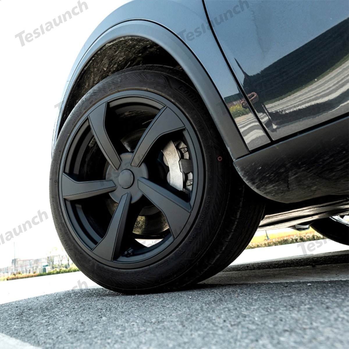 19''Crossflow Wheels Cover Hubcaps for Tesla Model Y Juniper 2025+ Replacement(1 PC) - T-Launch