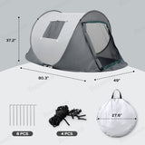 Portable Trunk Bed Pop-Up Camping Tent for Cybertruck