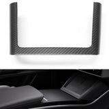 [Real Carbon Fiber] Center Console Cover Kit For Model X 2021+