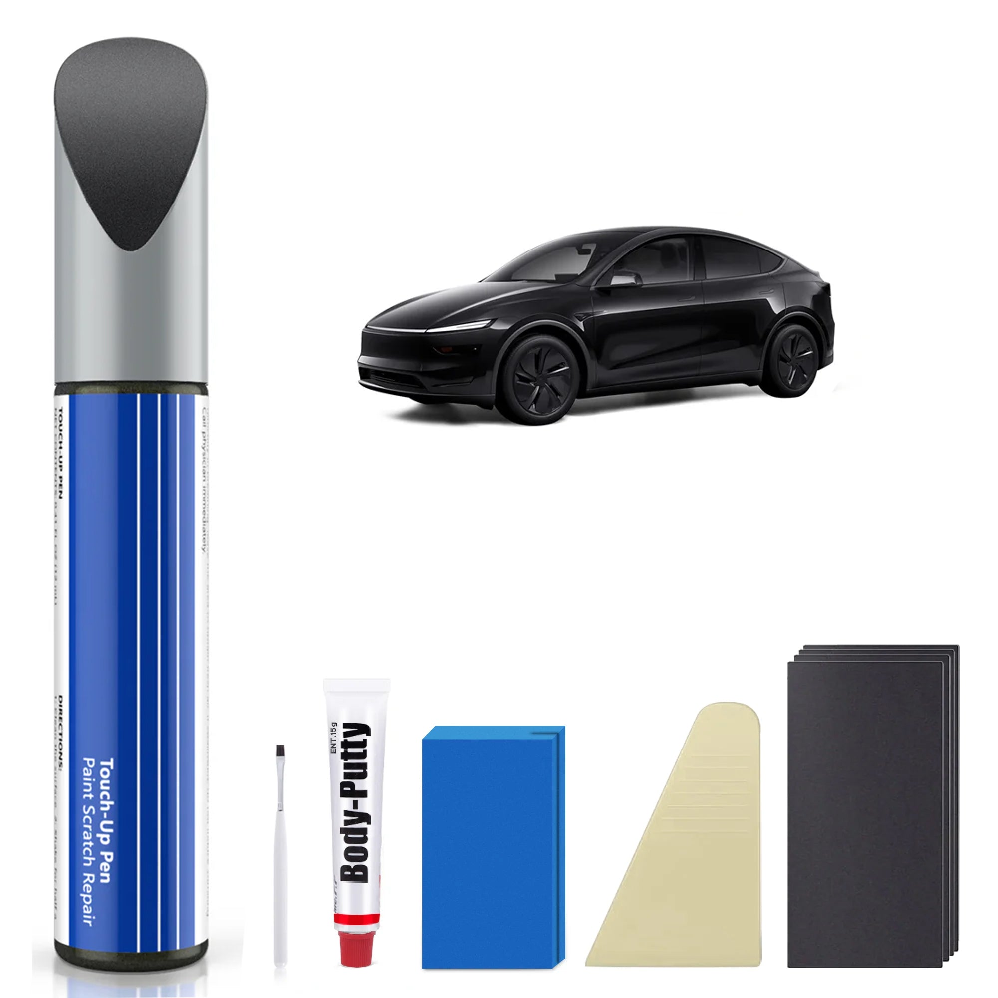 Model 3/rok/S/X Zestaw do naprawy lakieru karoserii samochodowej Tesla - Oryginalny pisak do poprawek lakierniczych OEM