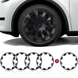 Model 21인치 Uberturbine 및 20인치 Induction Wheel Ultimate Protection Refreshed Wheels용 Y 림 프로텍터(4팩)