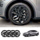 Helix 2.0 Style Wheel Hubcaps (Set of 4) for Tesla 2025+ Model Y Juniper 20'' Helix 2.0 Wheels