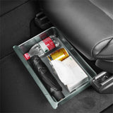 Underseat Storage Box Hidden Organizer Tray Bin for Tesla Model X(2022-2024)