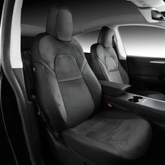 Alcantara All-Inclusive Seat Cover for Tesla Model 3 (2019-2025+) / Model Y (2021-2025+)