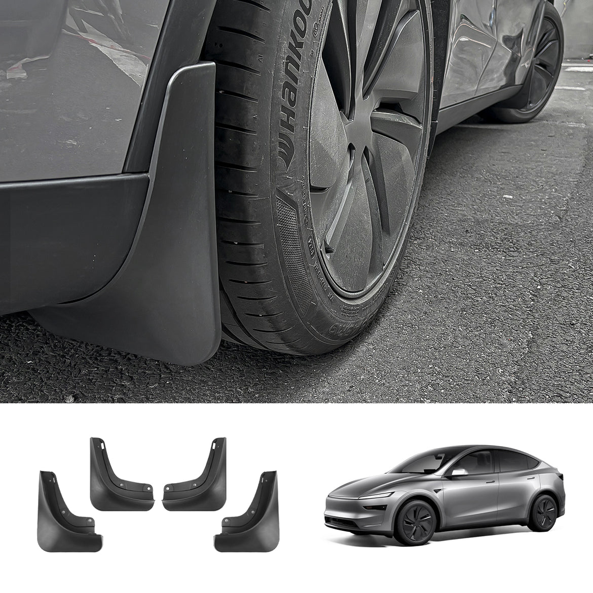 Stuurwielhoes voor Tesla Model Y Juniper 2025-2026-leer