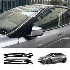 TPU Roof Pillar Delete Wrap for Tesla Model Y Juniper 2025+