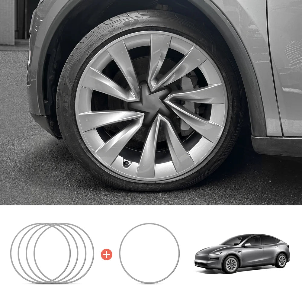 Protecții pentru jante din aliaj de aluminiu Helix 2.0 de 20'' pentru Tesla Model Ienupăr Y 2025+