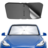 Ny oppgradert vindusrute Sun Visor Dobbelt lag Solskygge Uumbrella for modell 3/Y/S/X