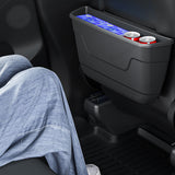 Rear Seat TPE Storage Box For Tesla Model Y Juniper 2025+/ Model 3 Highland 2024+
