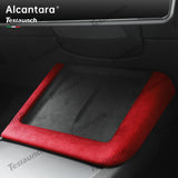 Alcantara Central Control Charging Frame Cover For 2024 Model 3 Highland