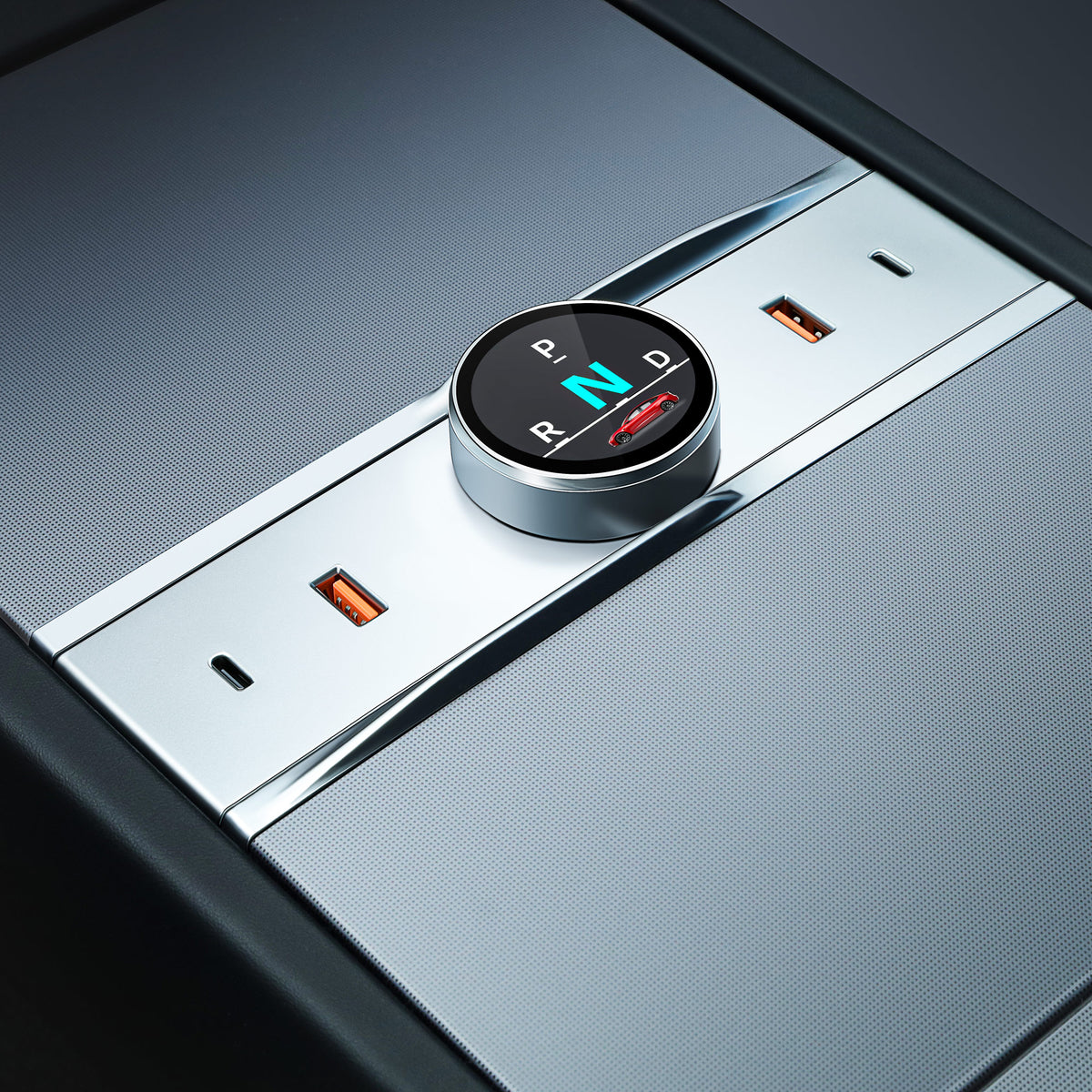 Intelligens forgó sebességváltó dokkoló USB-elosztó ehhez Tesla Model 3 Felvidék