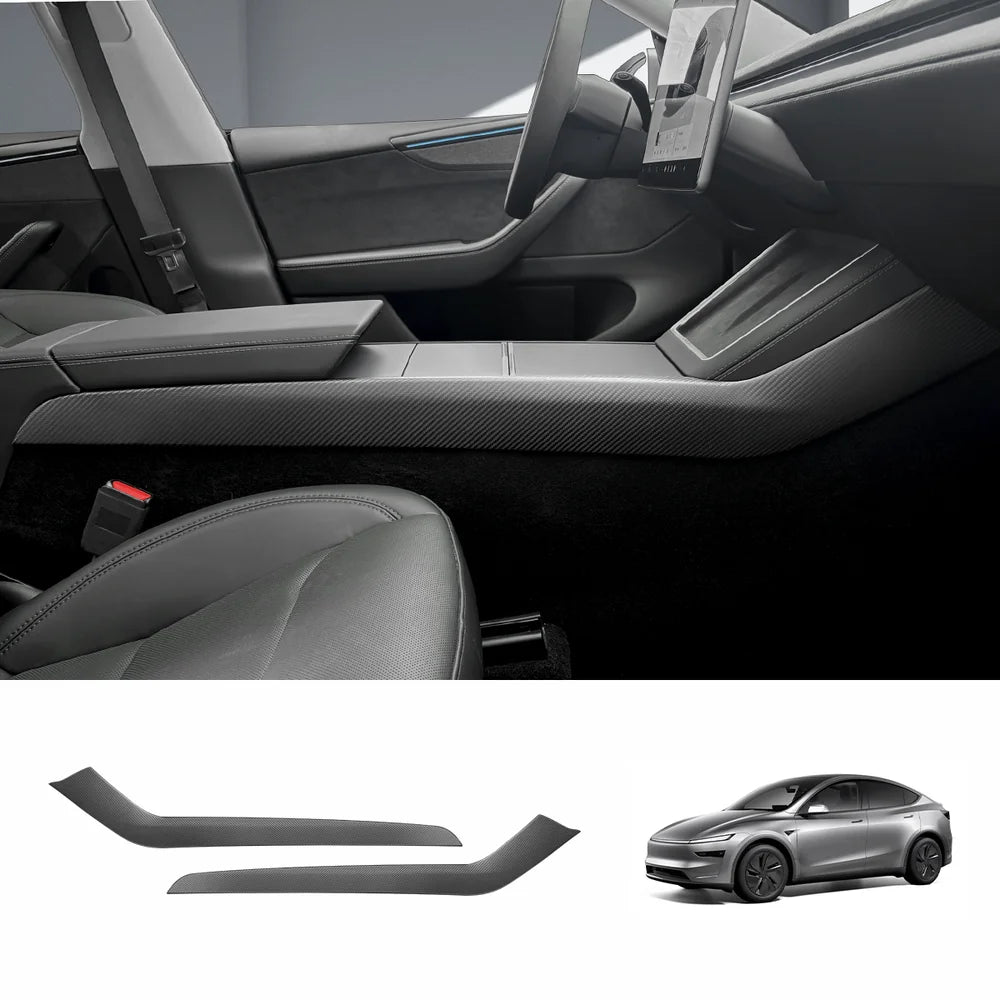 [Real Carbon Fiber] Interior & Exterior Upgrade Kit for Tesla Model Y Juniper 2025+