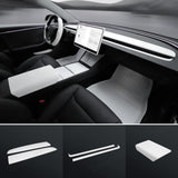 White Interior Upgrade Kit for Tesla Model 3 Highland 2024+