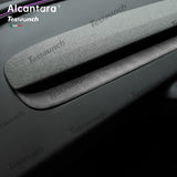 Alcantara Dashboard Air Outlet Cover für 2024 Model 3 Hochland