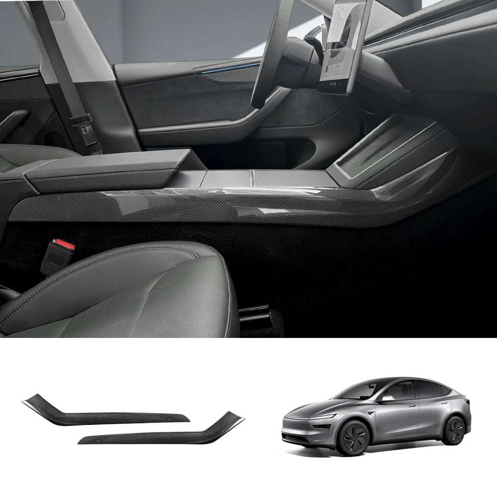 [Real Carbon Fiber] Interior & Exterior Upgrade Kit for Tesla Model Y Juniper 2025+