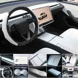 Witte interieur-upgradekit voor Tesla [[PL170]] 3 Highland 2024+