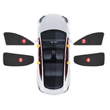 Tesla   Model S(2012-2023) Privacidad Cortinas con aislamiento térmico Sombrillas de ventana- Tesla Accesorios para el automóvil para protección solar