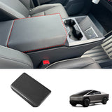 [Real Carbon Fiber] Center Console Armrest Cover for Cybertruck